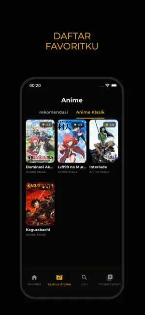 Wibuku : Anime Pro iPhone screenshot 3