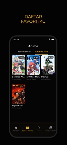 Wibuku : Anime Pro iPhone screenshot 3