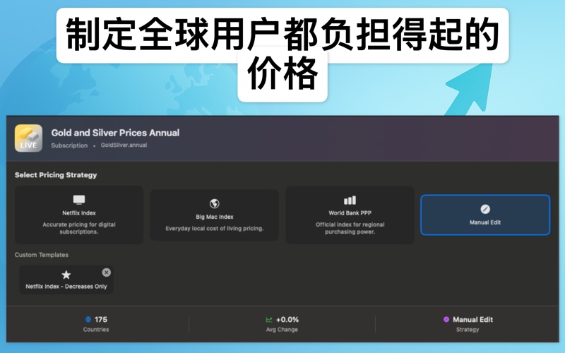本地化价格 screenshot