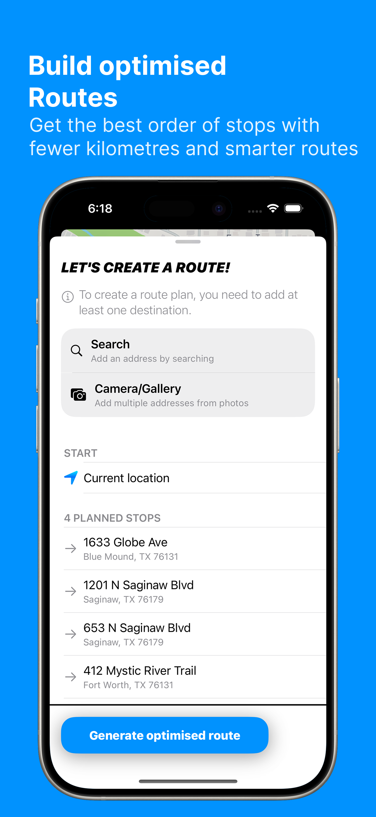 Route Planner by Mileafy
