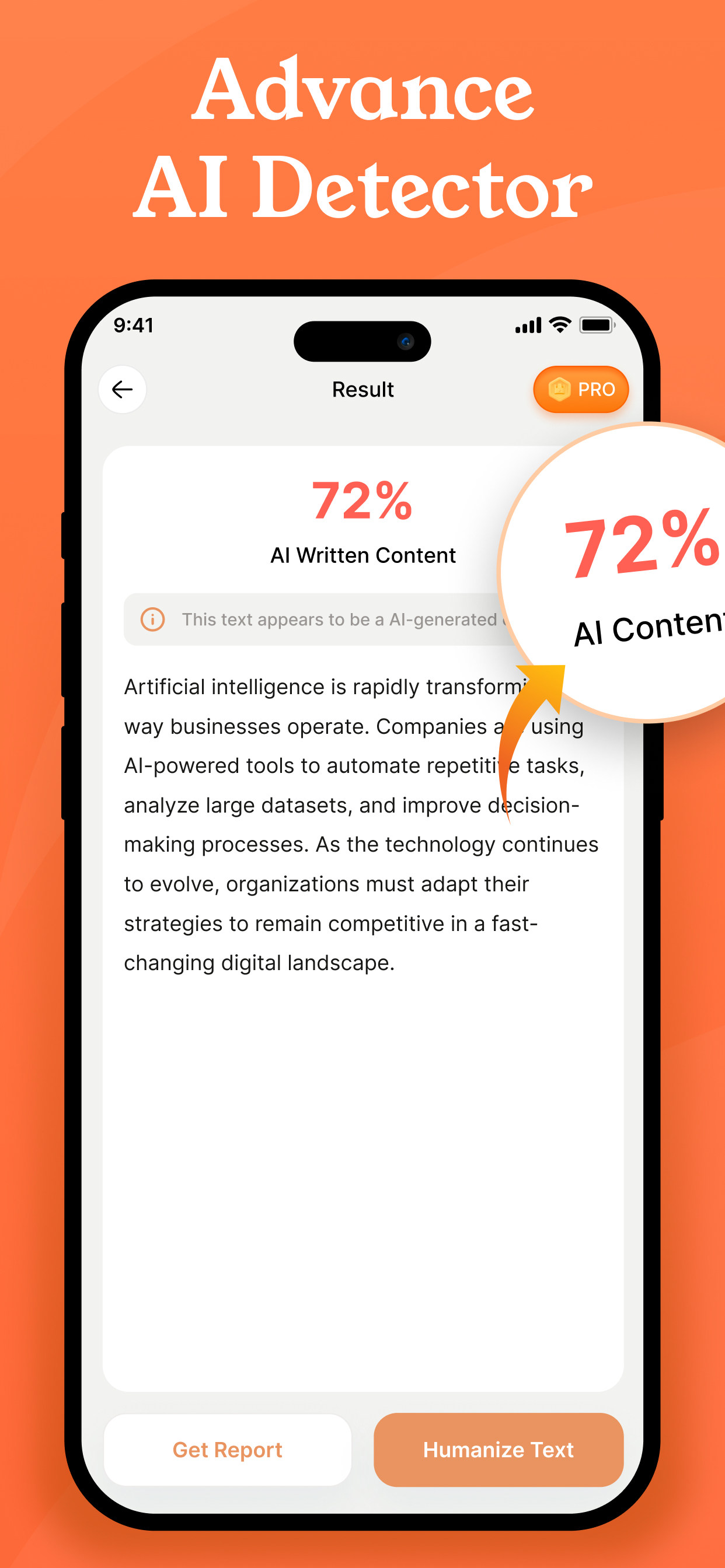 Humanizer AI: Text Detector screenshot 2