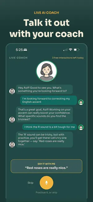 Phonicly.ai: American Accent screenshot 4