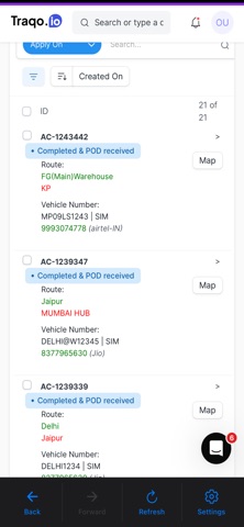 Traqo Lite screenshot