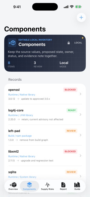 Dependquarry: SBOM Review screenshot 3