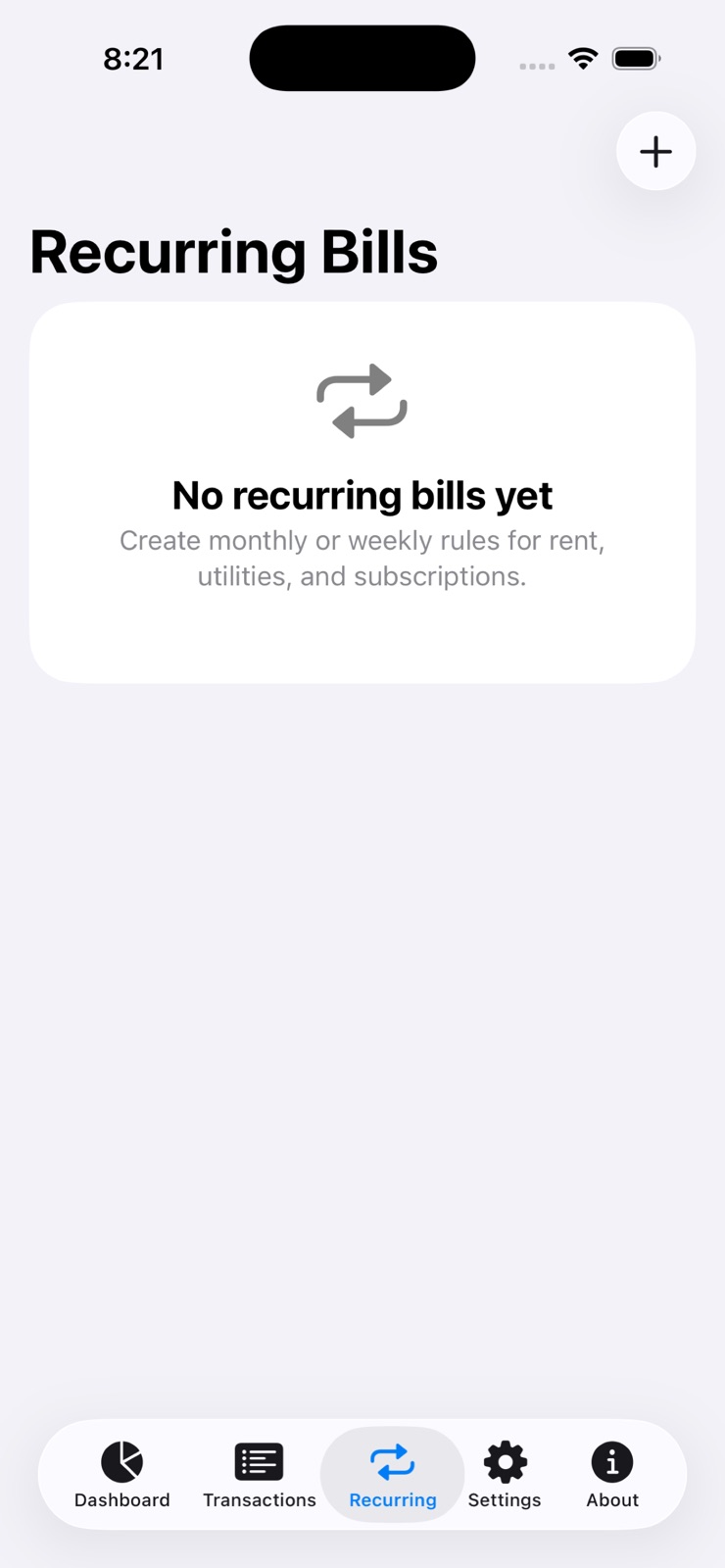 LocalOne Budget iphone screenshot 2