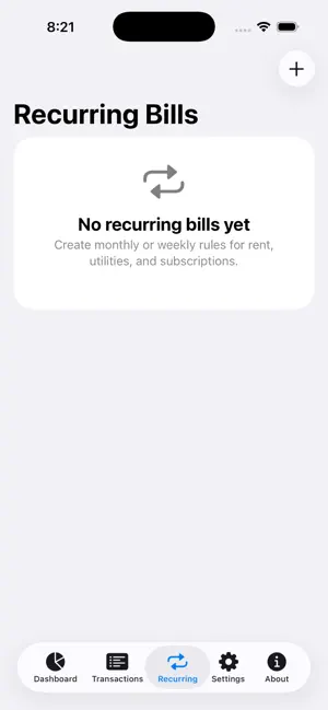 LocalOne Budget screenshot 2