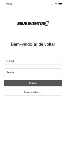 Seus Eventos iPhone screenshot