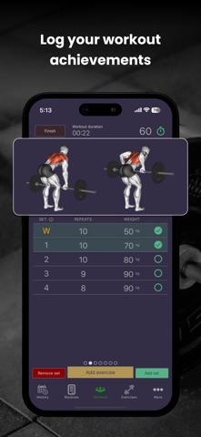 Gymlify - workout tracker screenshot
