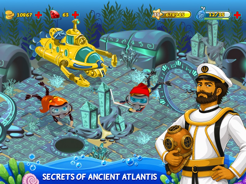 Treasure Diving: Lost Atlantis screenshot 11