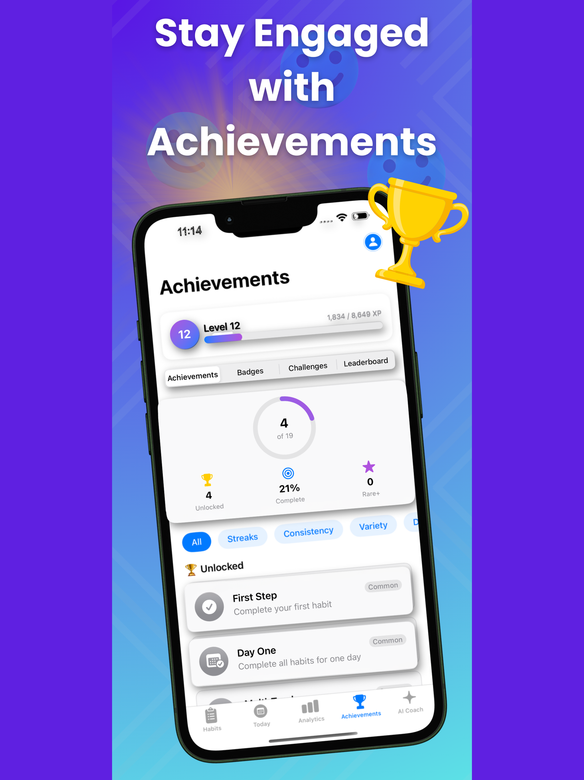 HabitForge: AI Habit Coach screenshot 13