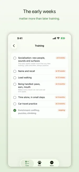 Pet Care Checklist: Dog & Cat screenshot 4