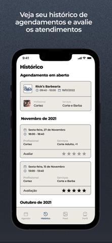 Rick’s Barbearia screenshot