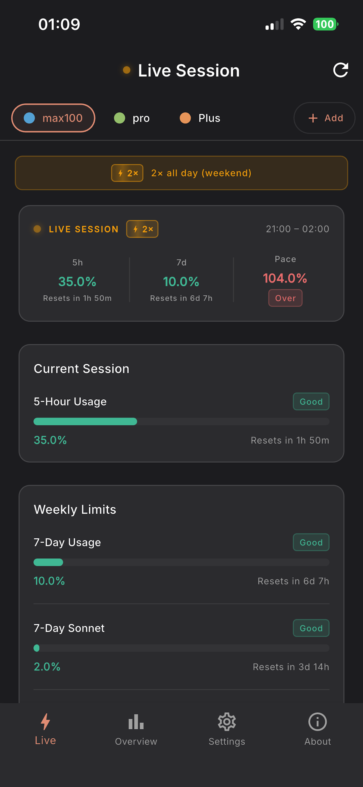 CUStats Go - AI Usage Tracker