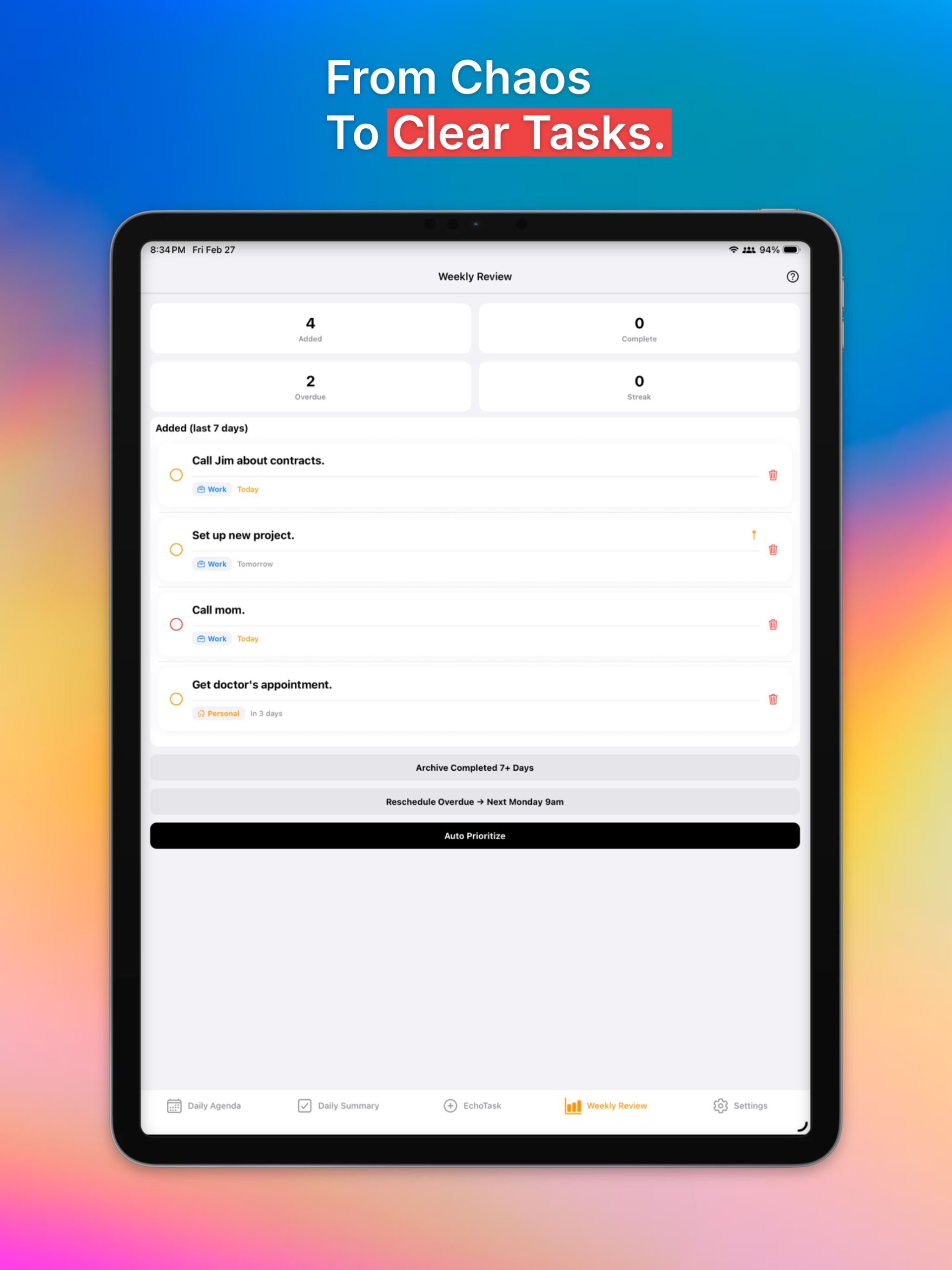 EchoTask Voice: Task Planner screenshot 15