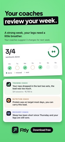 Fitly: AI Adaptive Workouts Screenshot 8 of 8