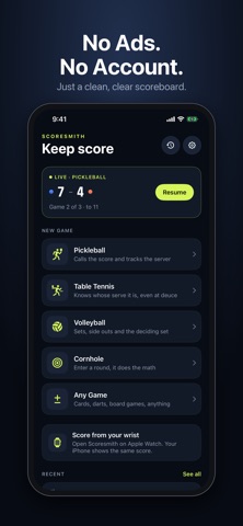 Scoresmith: Pickleball Score screenshot 8