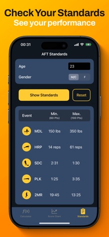 AFT Calculator Screenshot 5 of 5