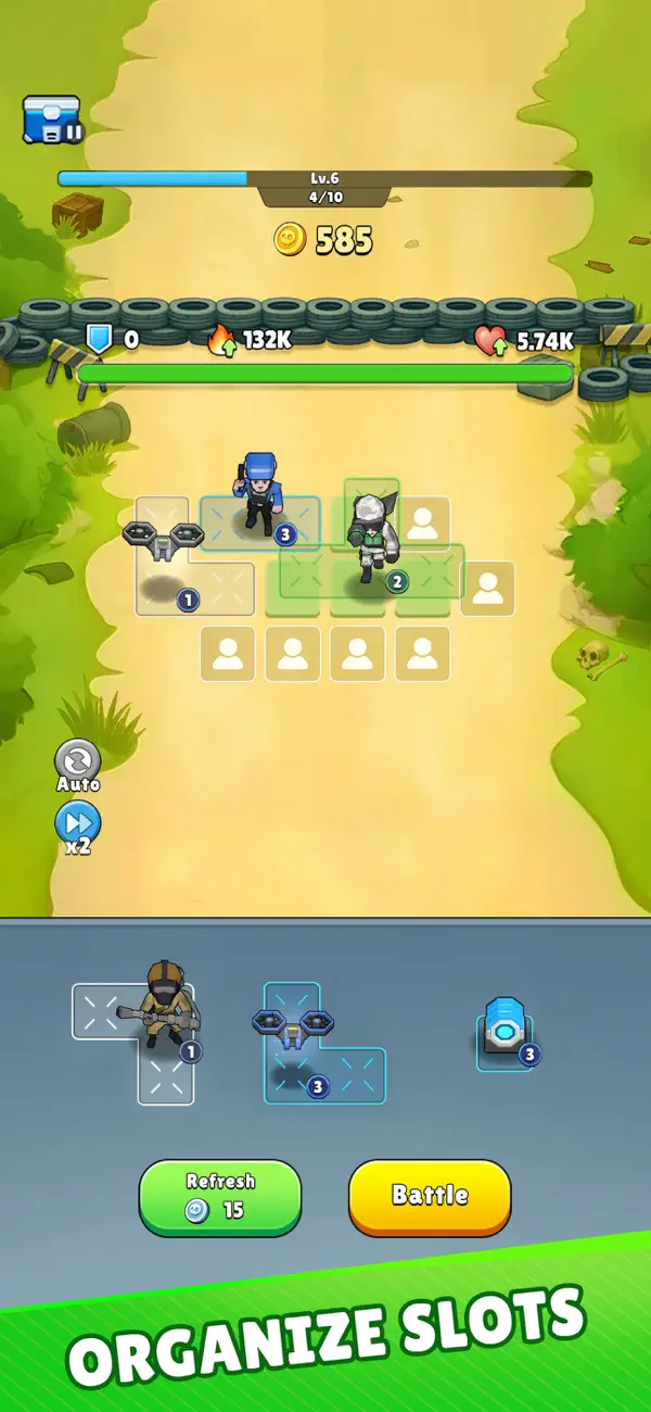 Undead Siege Hack screenshot 1 - iOS game interface