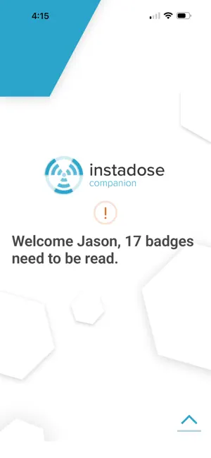 Instadose Companion Mobile App screenshot 2