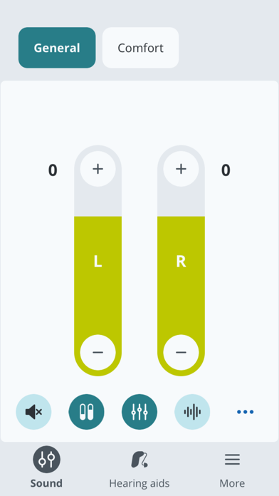Screenshot 1 of Birdsong Hearing Aids App