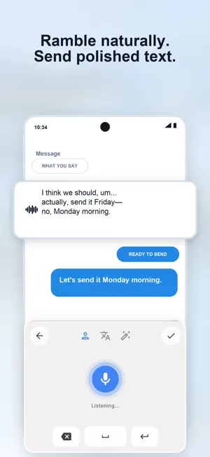 Zavi AI Voice Typing Keyboard screenshot 2