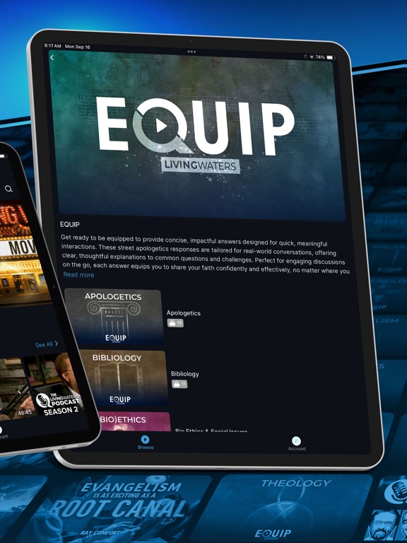 Screenshot #5 pour LivingWaters.tv
