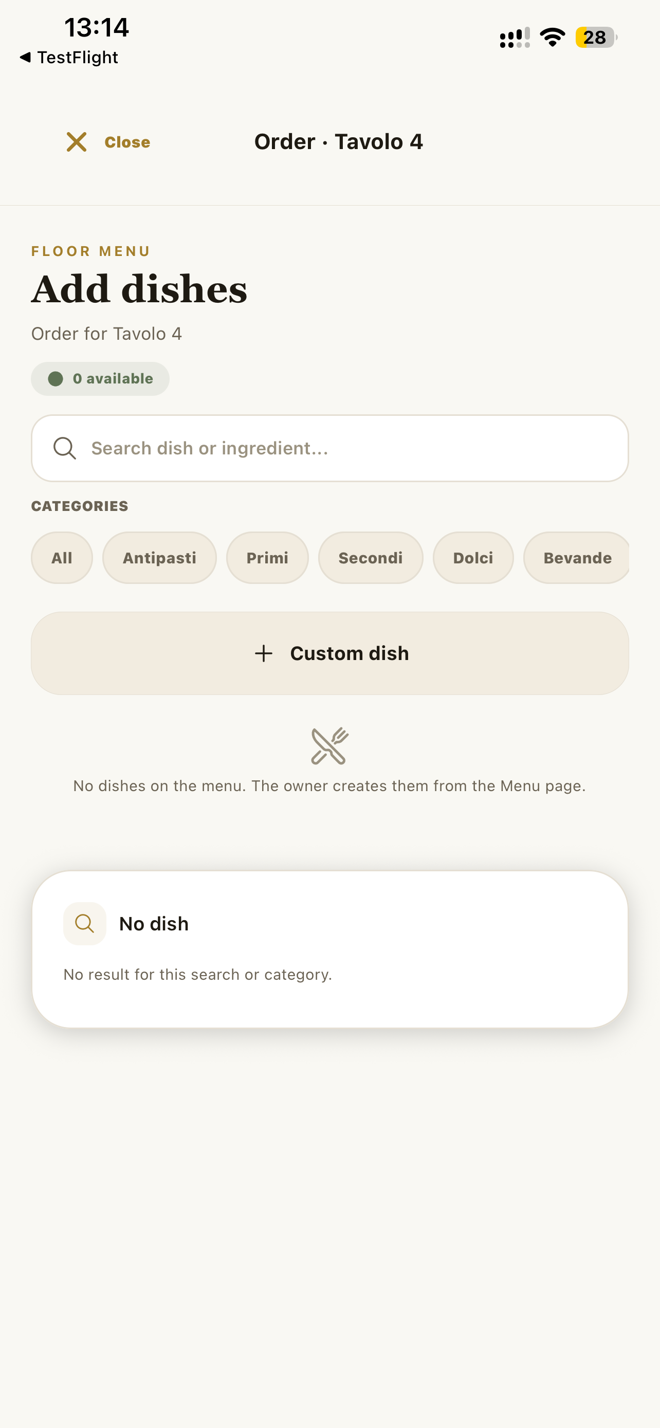 Forkix - Restaurant Orders screenshot 2