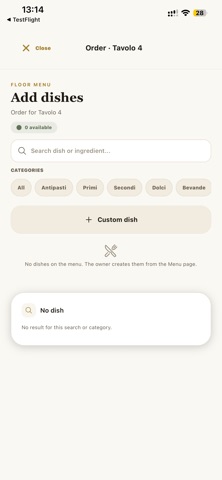 Forkix - Restaurant Orders Screenshot 2 of 3