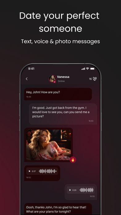 Baibe: Adult AI Chat 18 + Screenshot