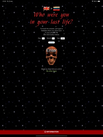 Your Previous Life iPad screenshot