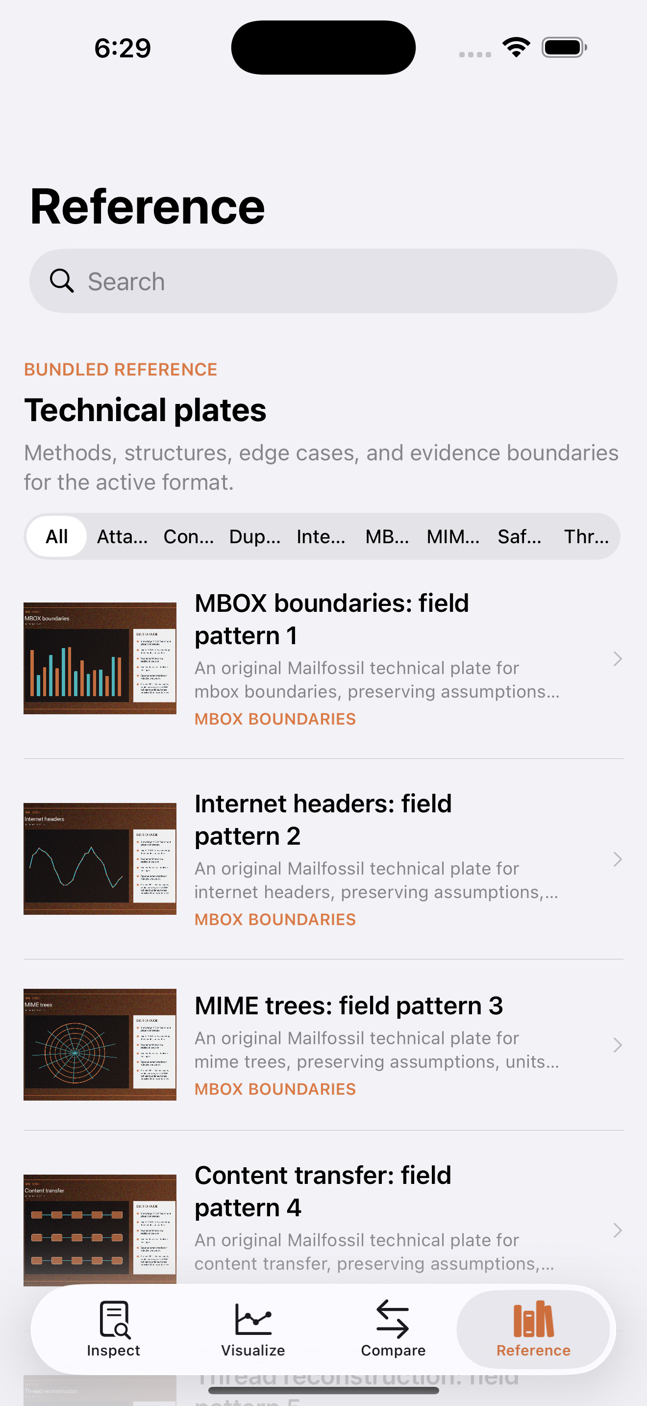 Mailfossil: Archive Lab screenshot 3 of 3