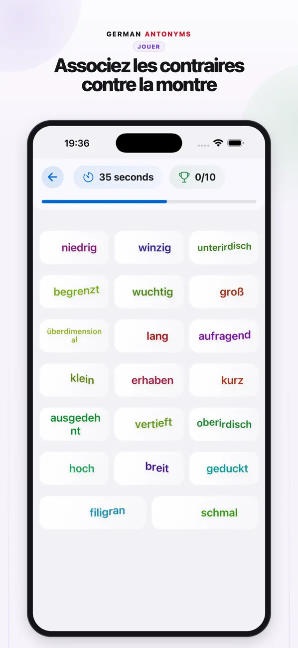 Screenshot #3 pour German Antonyms