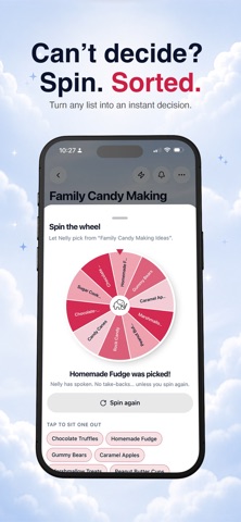NellyList: Shared Life Lists screenshot