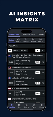 BuzzScores Predictions & Stats screenshot 2