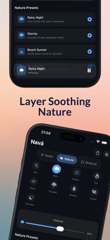 Nava - Sleep & Focus Sounds Screenshot 4 of 6