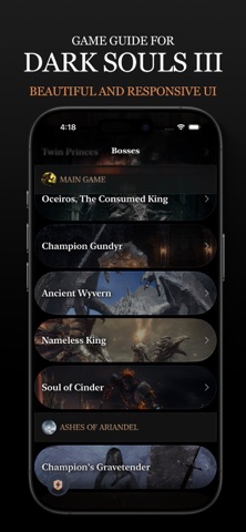 Game Guide for Dark Souls III iPhone screenshot