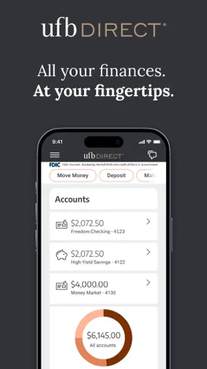 UFB Direct® screenshot 1