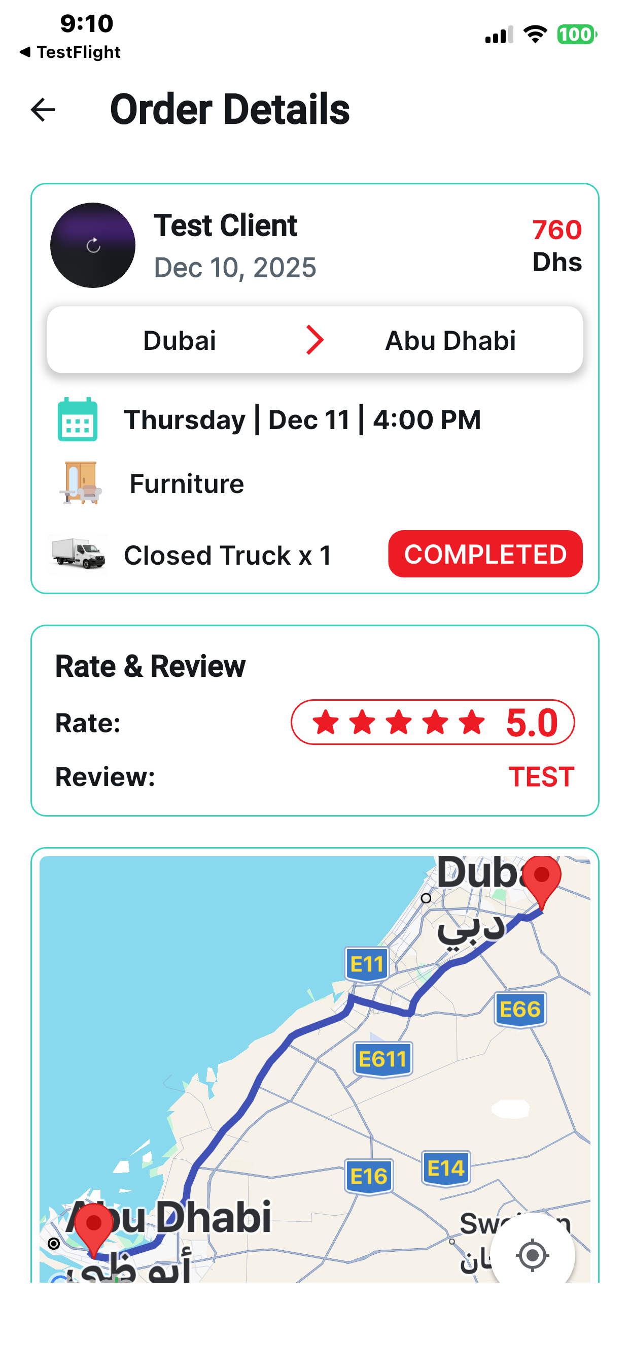 Truckz Provider screenshot 3