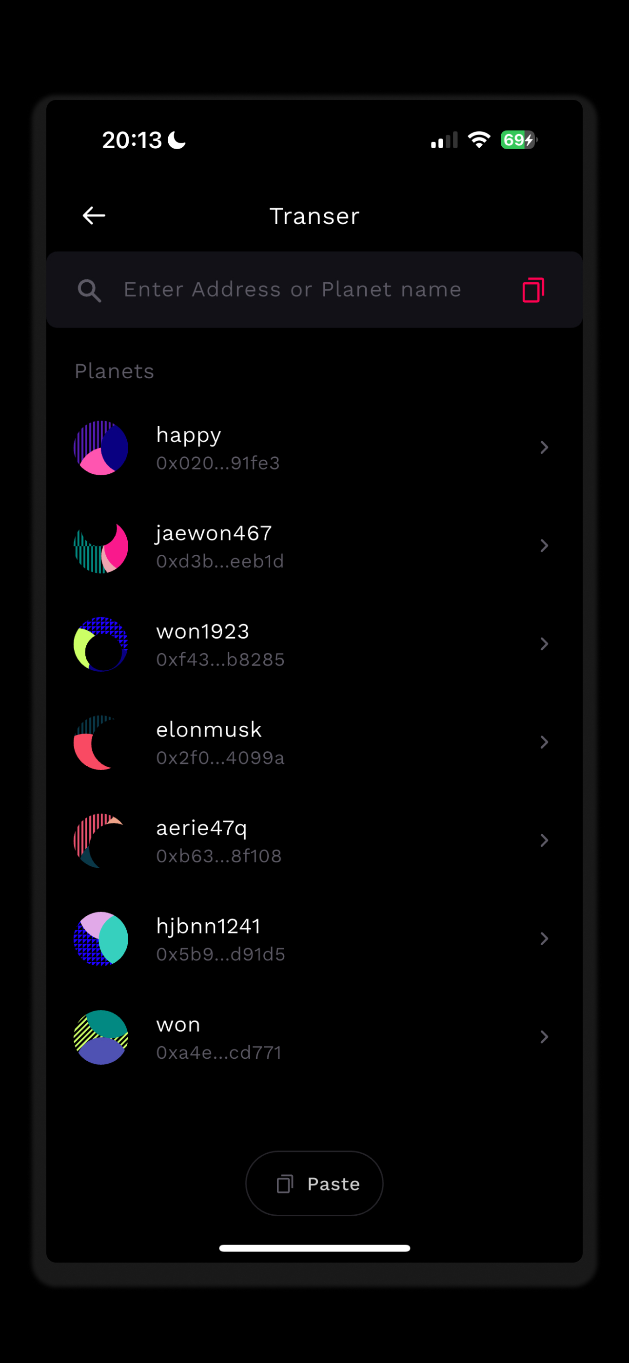 PlanetWallet screenshot 4