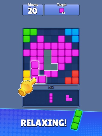 Blockfest Puzzle iPad screenshot