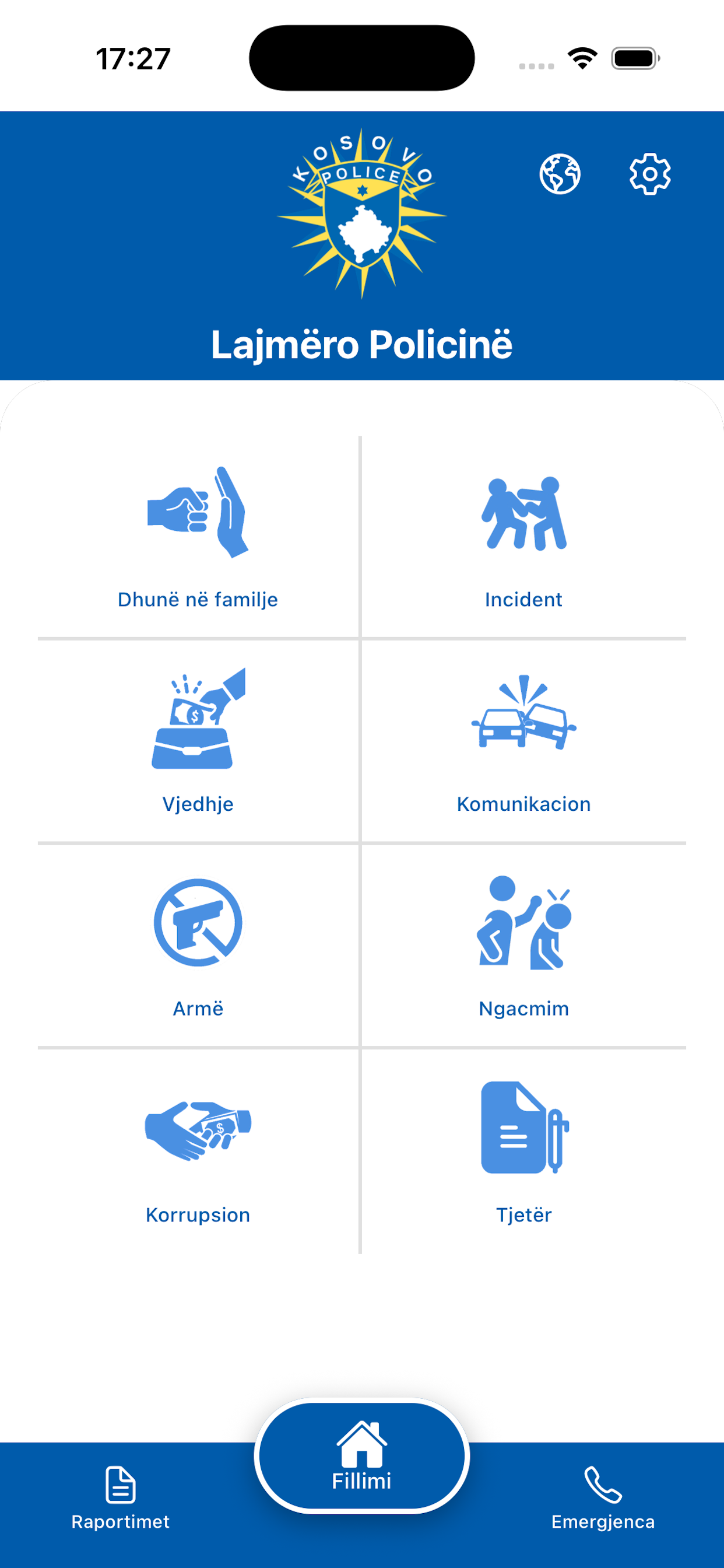 Lajmero Policine (app)