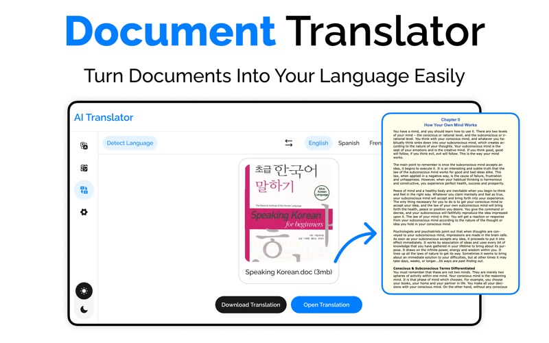 AI Translator -Translation App iPhone screenshot 3 - Reference app