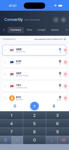 Convertly - Unit Converter screenshot
