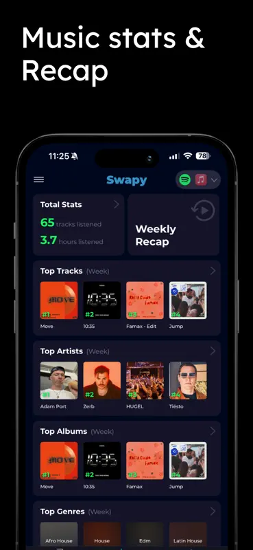 Tune my music & Song shift screenshot 2 of 9