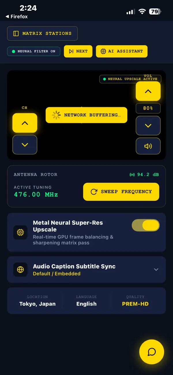 Screenshot #2 pour Starlight TV Display.