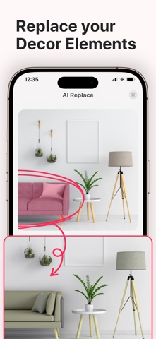 AI Home Design - AI Interior iPhone screenshot