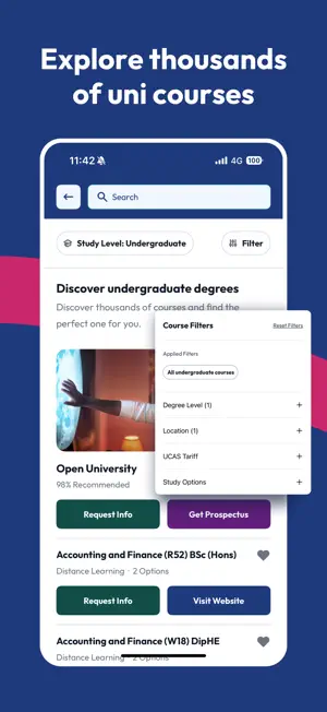 Uni Compare: Degree Courses UK screenshot 4