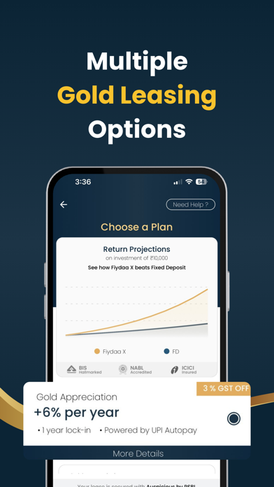 Fiydaa: Gold Savings For India Screenshot