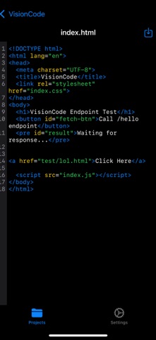 VisionCode Screenshot 2 of 6