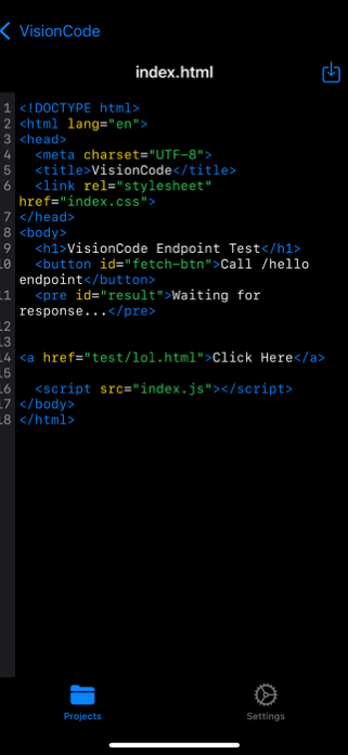 VisionCode Screenshot 2 of 6